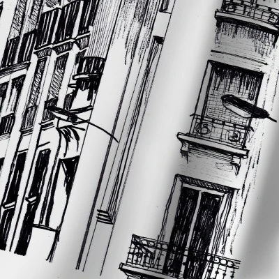 Americanflat Paris By Claudia Libenberg Wall Tapestry 4 Americanflat Paris By Claudia Libenberg Wall Tapestry - Image 2