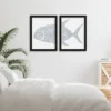 Fish Stripes By Jetty Home Set Of 2 Framed Diptych Wall Art Set - Americanflat -Americanflat GUEST 00448e8f 83e8 439f 9428 3e533bb8aed3