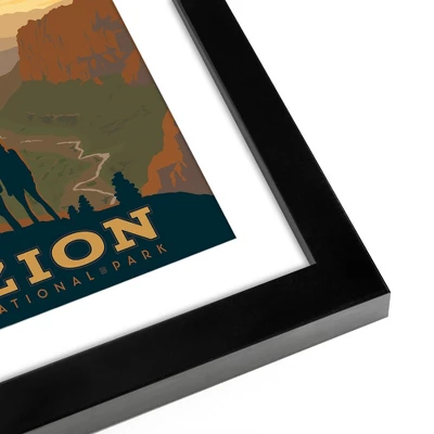 Retro National Parks - 8 Piece Gallery Art Print Set By Anderson Design Group 3 Retro National Parks - 8 Piece Gallery Art Print Set By Anderson Design Group