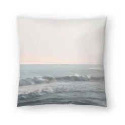 Modern Pink Beach By Tanya Shumkina Throw Pillow - Americanflat -Americanflat GUEST 00c6620f c778 4c91 87aa 0b4d389ac6aa
