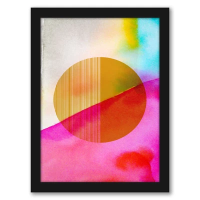 Jeweel Toned Watercolors By Hope Bainbridge - Modern 8 Piece Black Framed Art Set - Americanflat 8 Jeweel Toned Watercolors By Hope Bainbridge - Modern 8 Piece Black Framed Art Set - Americanflat - Image 6