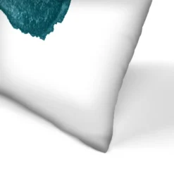 Americanflat Rise Above Blue By Amy Brinkman Throw Pillow