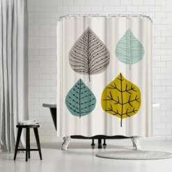 Americanflat 71" X 74" Shower Curtain By Nanamia Design -Americanflat GUEST 04ddd4b8 4b99 4410 b4f6 ff60f1dc7a9f