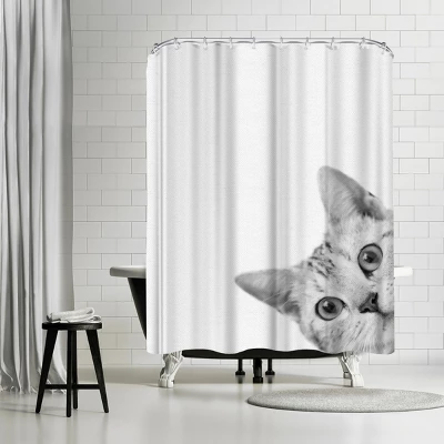 Americanflat 71" X 74" Shower Curtain By NUADA 6 Americanflat 71" X 74" Shower Curtain By NUADA - Image 4
