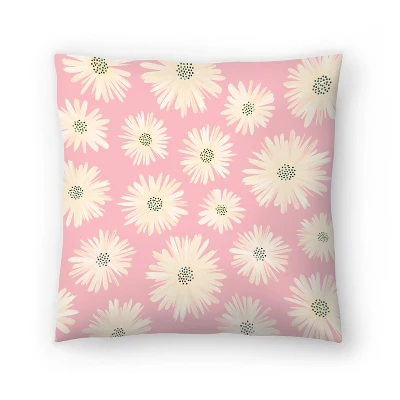 Playful Pink Floral By Modern Tropical Throw Pillow - Americanflat 7 Playful Pink Floral By Modern Tropical Throw Pillow - Americanflat - Image 5