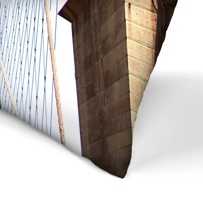 Brooklyn Bridge Poster By Tanya Shumkina Throw Pillow - Americanflat 3 Brooklyn Bridge Poster By Tanya Shumkina Throw Pillow - Americanflat