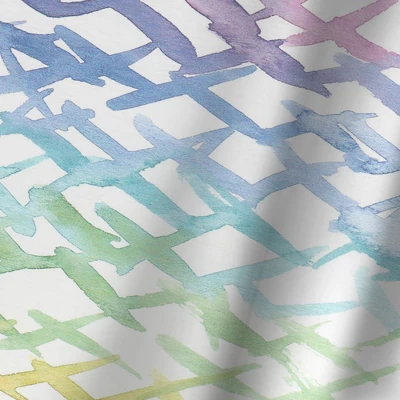 Americanflat Rainbow Abstract By Victoria Nelson Blackout Rod Pocket Single Curtain Panel 50x84 4 Americanflat Rainbow Abstract By Victoria Nelson Blackout Rod Pocket Single Curtain Panel 50x84 - Image 2