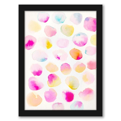 Jeweel Toned Watercolors By Hope Bainbridge - Modern 8 Piece Black Framed Art Set - Americanflat 9 Jeweel Toned Watercolors By Hope Bainbridge - Modern 8 Piece Black Framed Art Set - Americanflat - Image 7