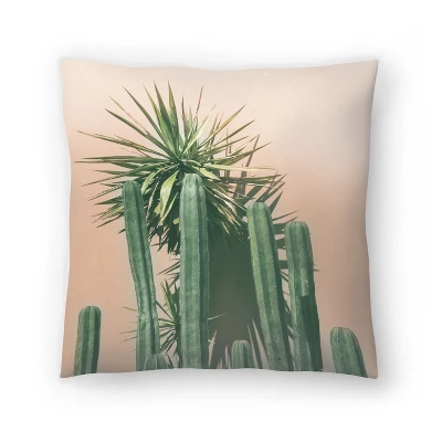 Succulents On Orange By Tanya Shumkina Throw Pillow - Americanflat 6 Succulents On Orange By Tanya Shumkina Throw Pillow - Americanflat - Image 4