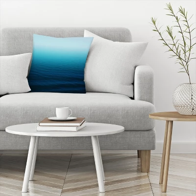 Americanflat Deep Blue By Leah Flores Throw Pillow 4 Americanflat Deep Blue By Leah Flores Throw Pillow - Image 2