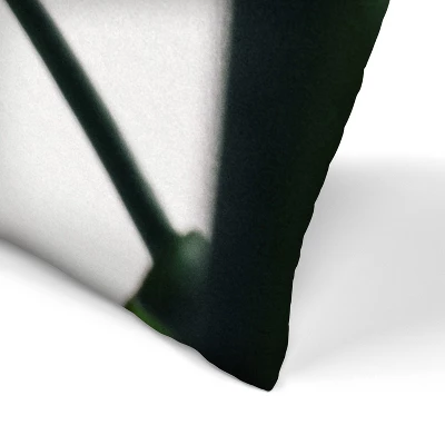 Monstera On Grey By Tanya Shumkina Throw Pillow - Americanflat 3 Monstera On Grey By Tanya Shumkina Throw Pillow - Americanflat