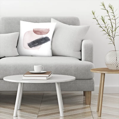 Two Stains And Stroke By Tanya Shumkina Throw Pillow - Americanflat 4 Two Stains And Stroke By Tanya Shumkina Throw Pillow - Americanflat - Image 2