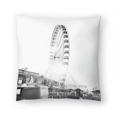 Ferries Wheel In Black And White By Tanya Shumkina Throw Pillow - Americanflat 8 Ferries Wheel In Black And White By Tanya Shumkina Throw Pillow - Americanflat - Image 6