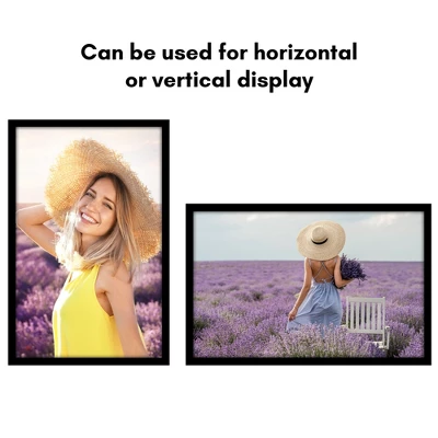 Americanflat 19x30 Picture Frame - Black Picture Frame - Wide Photo Frames Made Of Engineered Wood - Epic Collection - Black 5 Americanflat 19x30 Picture Frame - Black Picture Frame - Wide Photo Frames Made Of Engineered Wood - Epic Collection - Black - Image 3