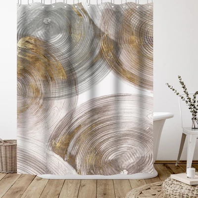 Americanflat 71" X 74" Shower Curtain By PI Creative Art - Available In Variety Of Styles 4 Americanflat 71" X 74" Shower Curtain By PI Creative Art - Available In Variety Of Styles - Image 2