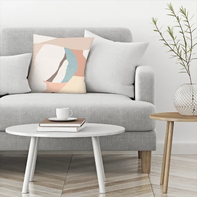 Pastel Throw Pillow By Sakshi Modi - Americanflat 4 Pastel Throw Pillow By Sakshi Modi - Americanflat - Image 2