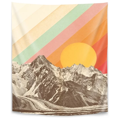 Americanflat Mountainscape 1 By Florent Bodart Wall Tapestry 7 Americanflat Mountainscape 1 By Florent Bodart Wall Tapestry - Image 5