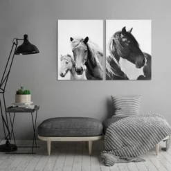 (Set Of 2) Wild Horses By LILA + LOLA Wall Art Set - Americanflat -Americanflat GUEST 19ece87c 6715 44b3 924d 3e2d2b6b4a23