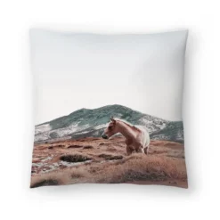 Utah Wild Horse By Tanya Shumkina Throw Pillow - Americanflat -Americanflat GUEST 1a895d57 dc1a 455d a110 5757cc26fe30