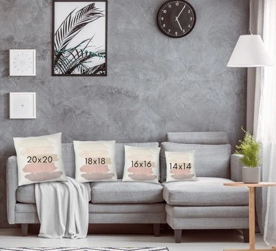 Americanflat Watercolor Swatcheds Rust Brown Throw Pillow By Pauline Stanley 3 Americanflat Watercolor Swatcheds Rust Brown Throw Pillow By Pauline Stanley