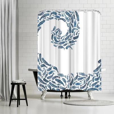 Americanflat 71" X 74" Shower Curtain Style 2 By Elena O'Neill 11 Americanflat 71" X 74" Shower Curtain Style 2 By Elena O'Neill - Image 9