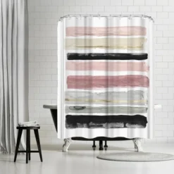 Americanflat 71" X 74" Shower Curtain Style 3 By PI Creative Art - Available In Variety Of Styles -Americanflat GUEST 2096ed51 52c8 456e 869c af041e03f9bc