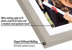 Americanflat 13x13 Graduation Frame With Tempered Shatter-resistant Glass - 2 Opening Mat Displays 8"x10" Diploma Or Certificate And Tassle - Available In A Variety Of Colors 15 Americanflat 13x13 Graduation Frame With Tempered Shatter-resistant Glass - 2 Opening Mat Displays 8"x10" Diploma Or Certificate And Tassle - Available In A Variety Of Colors -Americanflat GUEST 228f61ee dfba 4967 949d 68b5f4357079