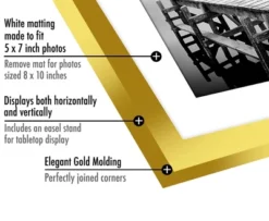 Picture Frame - Made Of MDF / Lead Free Polished Glass Horizontal And Vertical Formats For Wall And Tabletop - 8" X 10" Or 11" X 14" - Americanflat 10 Picture Frame - Made Of MDF / Lead Free Polished Glass Horizontal And Vertical Formats For Wall And Tabletop - 8" X 10" Or 11" X 14" - Americanflat -Americanflat GUEST 2349f124 cc50 4ea4 86e5 62ac9280906a