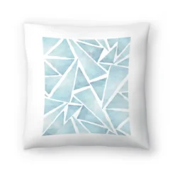 Triangle In Blue By Tanya Shumkina Throw Pillow - Americanflat -Americanflat GUEST 237f51a5 5156 4c80 ae18 64cdabdf4847