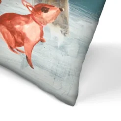 Forest Life I By Pi Holiday Collection - 16" X 16" Throw Pillow - Americanflat