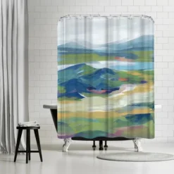 Americanflat 71X74 Abstract Shower Curtain By Pi Creative Art -Americanflat GUEST 24c07e10 5fdb 4291 8d8f 2215019bdb39