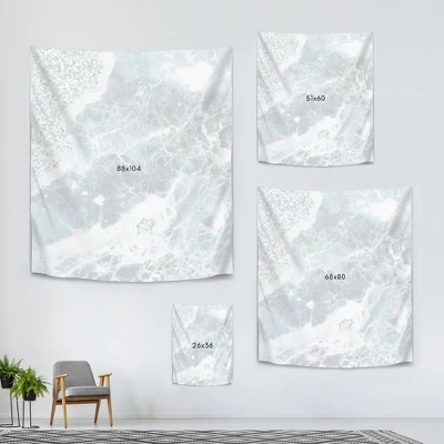 Americanflat Sea Marble By Emanuela Carratoni Wall Tapestry 5 Americanflat Sea Marble By Emanuela Carratoni Wall Tapestry - Image 3