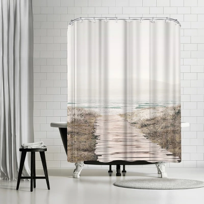 Americanflat 71" X 74" Shower Curtain By Artvir 8 Americanflat 71" X 74" Shower Curtain By Artvir - Image 6