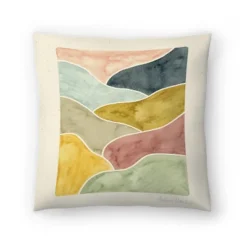 Americanflat Abstract Landscape Watercolor Throw Pillow By Pauline Stanley -Americanflat GUEST 26eb996f ac91 47c2 9db4 fe0cd07e8218