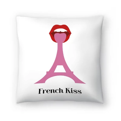 French Kiss By Atelier Posters Throw Pillow - Americanflat 6 French Kiss By Atelier Posters Throw Pillow - Americanflat - Image 4