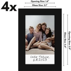 Americanflat 2x3 Picture Frame - Set Of 4 - Use As 2x3 Frame For Instant-Print Photos - Black Mini Picture Frames For Tabletop 10 Americanflat 2x3 Picture Frame - Set Of 4 - Use As 2x3 Frame For Instant-Print Photos - Black Mini Picture Frames For Tabletop -Americanflat GUEST 291cbd46 1104 4e08 a049 1e40c3673495