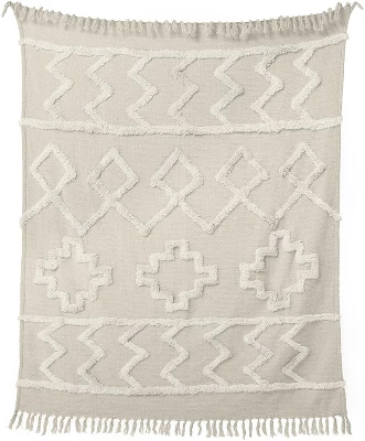 Americanflat 100% Cotton Boho Throw Blanket - All Seasons Lightweight Cozy Soft Blankets & Throws For Bed And Sofa - 100% Cotton With Fringe 3 Americanflat 100% Cotton Boho Throw Blanket - All Seasons Lightweight Cozy Soft Blankets & Throws For Bed And Sofa - 100% Cotton With Fringe