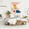 Americanflat Pink Pebbles I By PI Creative Art Wall Tapestry -Americanflat GUEST 2cfb229c 92af 4ee6 8fff 5ccff9585c55