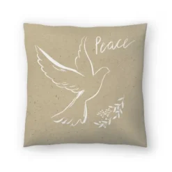 White Dove Ii By Pi Holiday Collection - Minimalist Throw Pillow -Americanflat GUEST 2d9dea43 881f 4040 8306 d661aa398238