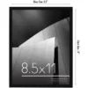 Americanflat 8.5x11 Picture Frame With Shatter-Resistant Glass - Streamline Collection - Thin Border Photo Frame For Wall - Black -Americanflat GUEST 2e2f4b27 3942 411c 940a 03fdbbe0c09f