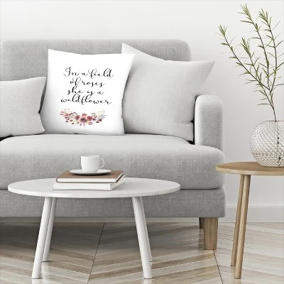 In A Field Of Roses By Tanya Shumkina Throw Pillow - Americanflat 4 In A Field Of Roses By Tanya Shumkina Throw Pillow - Americanflat - Image 2
