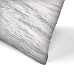 Sea Rock Pastel Pink By Tanya Shumkina Throw Pillow - Americanflat