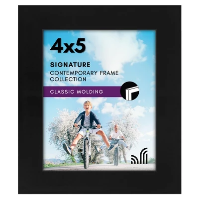 Americanflat 4x5 Picture Frame - Signature Collection - Gallery-Style Frames - Photo Frame Black 3 Americanflat 4x5 Picture Frame - Signature Collection - Gallery-Style Frames - Photo Frame Black