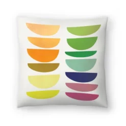 Americanflat Rainbow Half Moons Throw Pillow By Digital Keke -Americanflat GUEST 338e6cac f75a 4c6c b6e0 6786dd5fb2c3