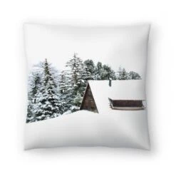 Cabin By Tanya Shumkina Throw Pillow - Americanflat -Americanflat GUEST 33d4d1b2 0cb7 4317 ae84 5fb283d2a92e