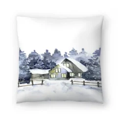 Watercolor Forest Home By Tanya Shumkina Throw Pillow - Americanflat 13 Watercolor Forest Home By Tanya Shumkina Throw Pillow - Americanflat -Americanflat GUEST 35400920 40fe 4834 8287 88913f4637ce