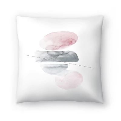 Gray And Pink Shapes By Tanya Shumkina Throw Pillow - Americanflat 6 Gray And Pink Shapes By Tanya Shumkina Throw Pillow - Americanflat - Image 4