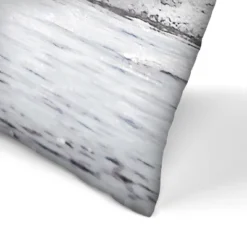 Turquoise Ocean Waves By Tanya Shumkina Throw Pillow - Americanflat