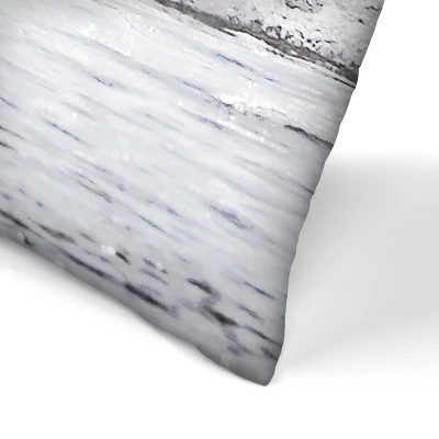 Turquoise Ocean Waves By Tanya Shumkina Throw Pillow - Americanflat 3 Turquoise Ocean Waves By Tanya Shumkina Throw Pillow - Americanflat