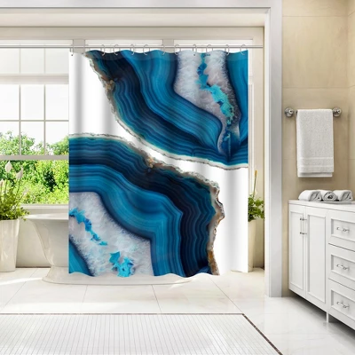 Americanflat 71" X 74" Shower Curtain By Emanuela Carratoni 3 Americanflat 71" X 74" Shower Curtain By Emanuela Carratoni